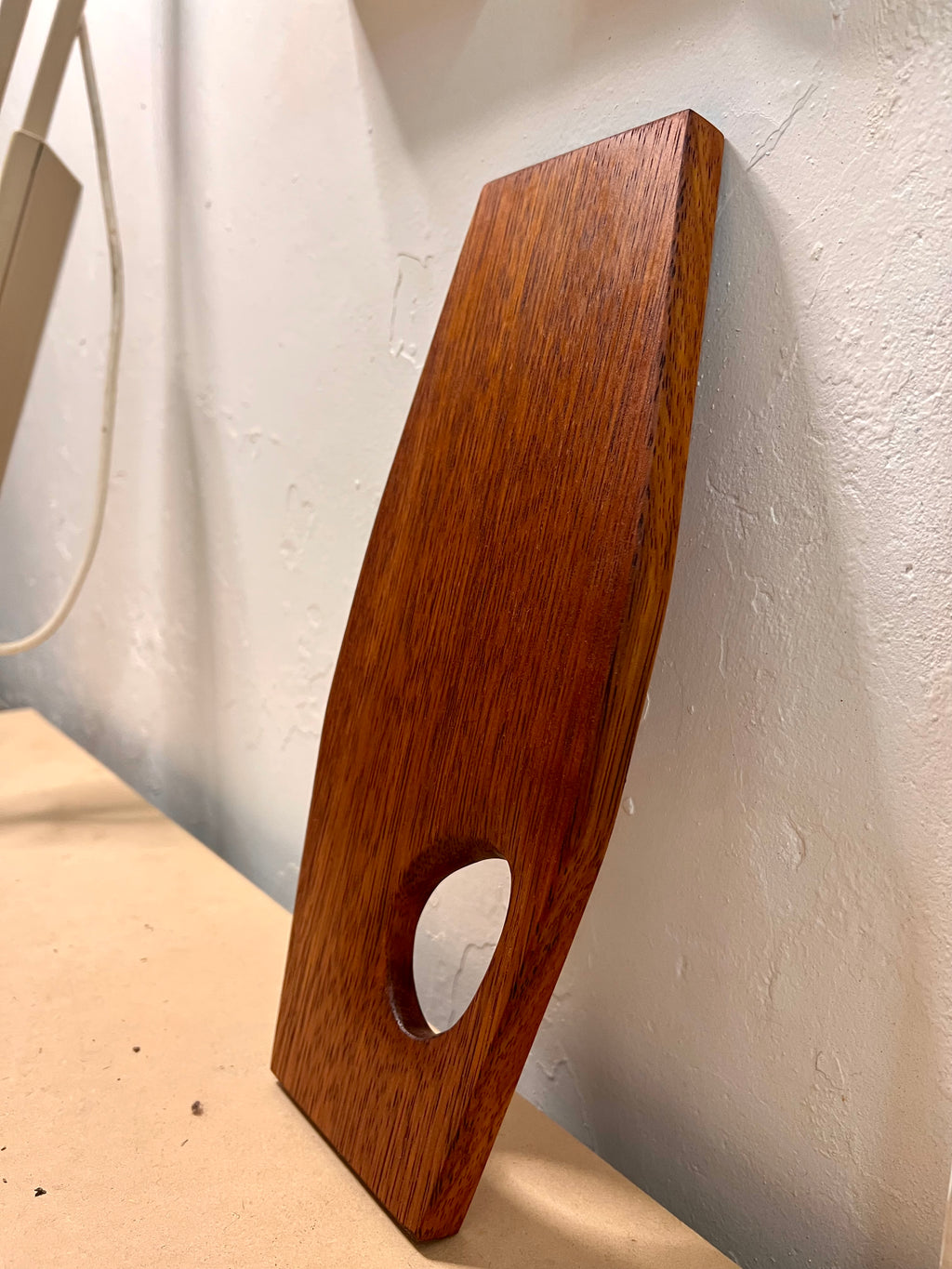 Small reclaimed hardwood painters palette