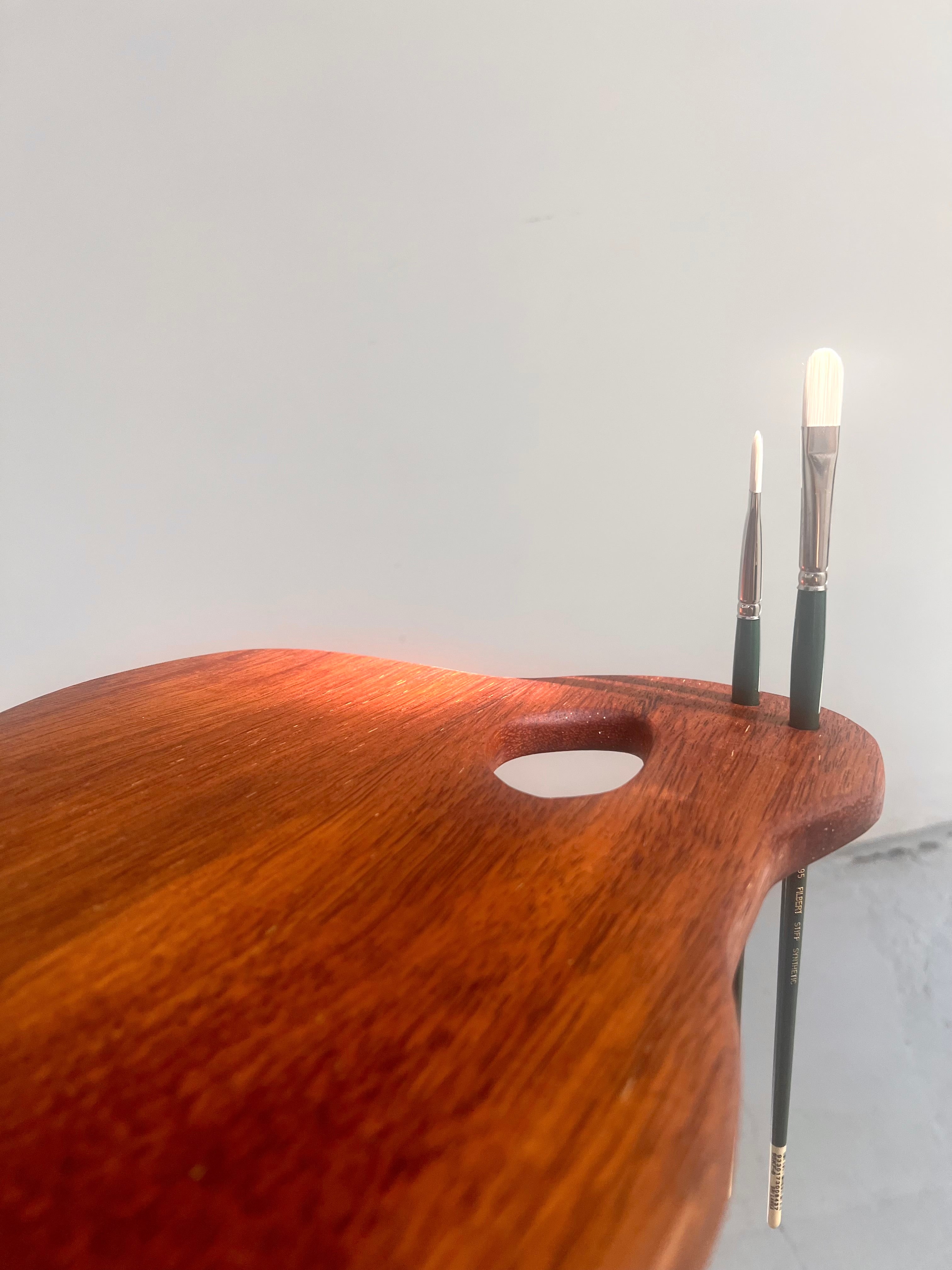 Reclaimed hardwood painters palette