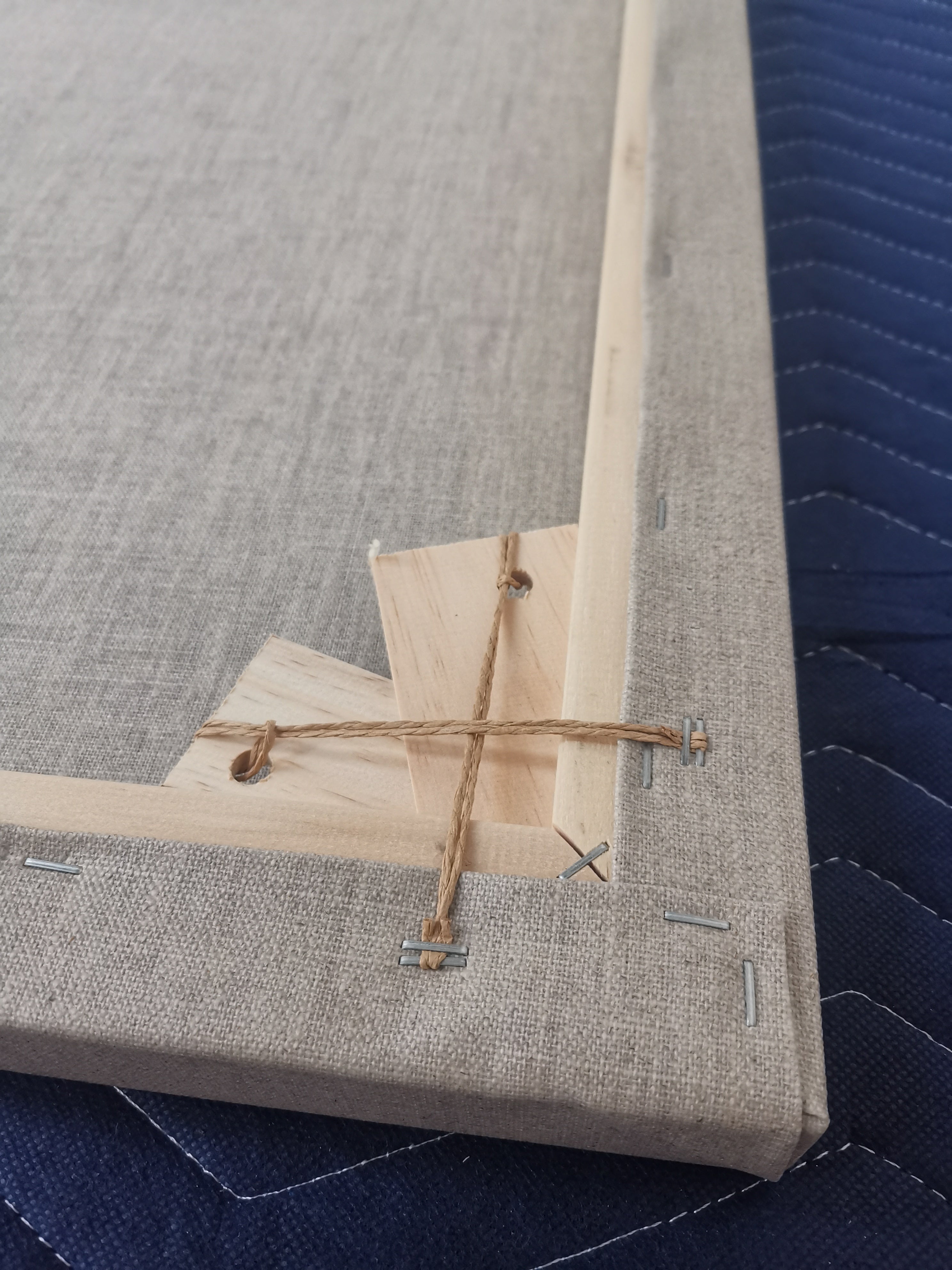 Clear Primed Linen (Glue-Sized)