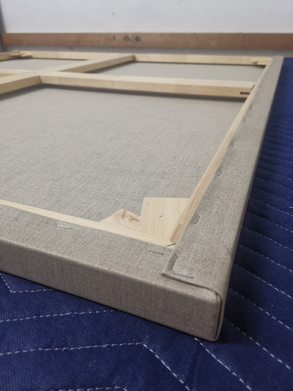 Clear Primed Linen (Glue-Sized)