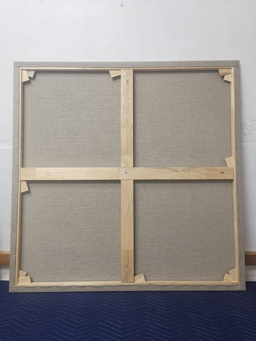 Clear Primed Linen (Glue-Sized)